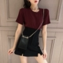 Hồng Kông hương vị thời trang retro phù hợp với nữ mùa hè 2019 mới chẻ đôi hip gợi cảm váy hai dây mỏng manh - Váy eo cao đầm xoắn eo