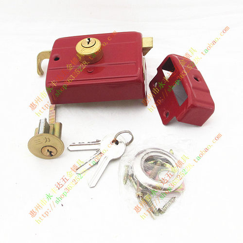 三力556双舌锁房门锁管道锁