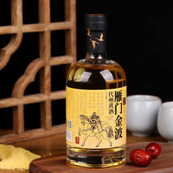 【京东8仓配送】雁门金波代县黄酒 百夫长半干代县黄酒 山西非遗