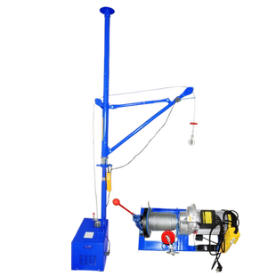 晟雕家用室内吊运机 离合吊运机 220V主机快速提升小吊机装修吊料