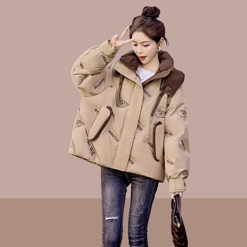 羽绒棉服女短款2026冬季新款外套
