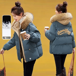 冬季羽绒服女2025年新款今年爆款短款时尚小个子大袄加厚外套潮