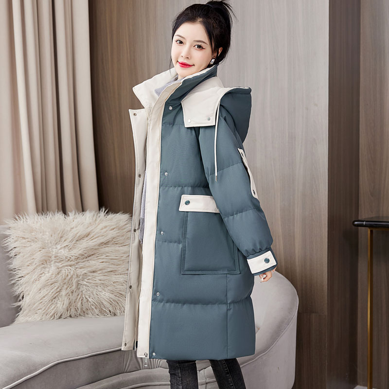 羽绒服女冬季2026年新款袄连帽厚
