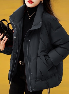 九江羽绒服立领加厚超厚冬季女款2025年新款爆款大码大袄外套秋冬