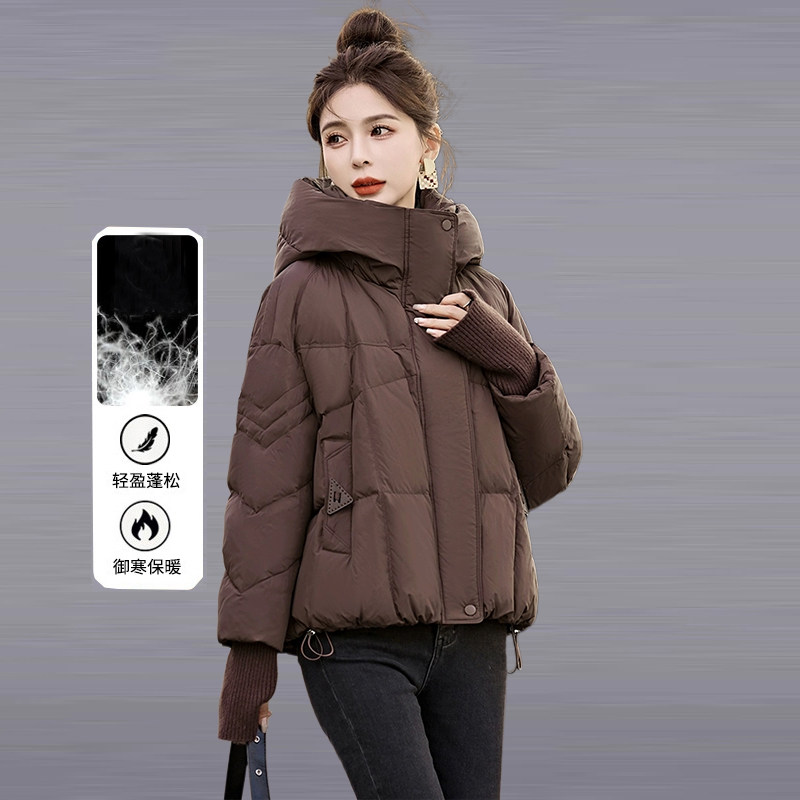 高级感短款羽绒服女2025冬季爆款小个子时尚设计感超好看气质外套