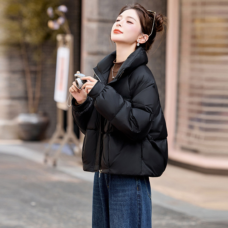 羽绒服女短款面包服冬2026新款