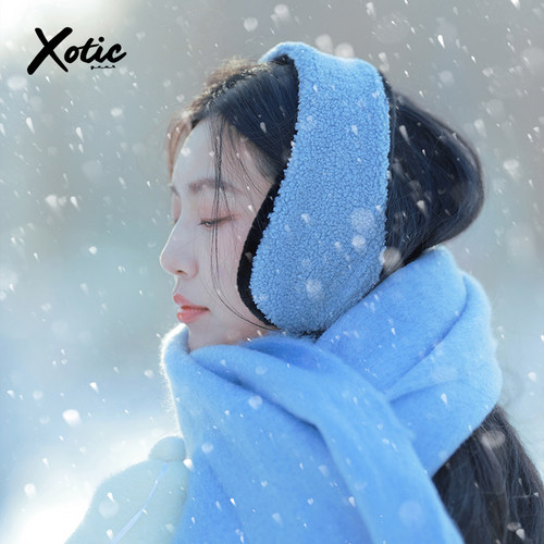 官方xotic毛绒耳罩冬季新品