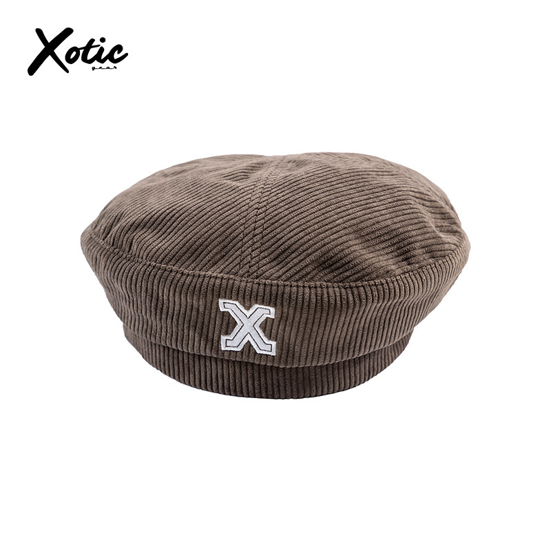 Xotic官方 灯芯绒毛毡X标贝雷帽女秋冬新品复古百搭显脸小画家帽,服饰配件/皮带/帽子/围巾,帽子,淘宝优惠券,粉丝福利购,淘宝优惠卷