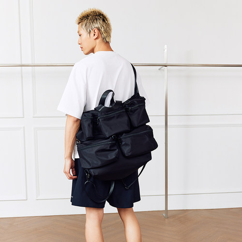 Xotic官方 oarism24SS 多功能画家包新品多袋可拆斜挎手提双肩包