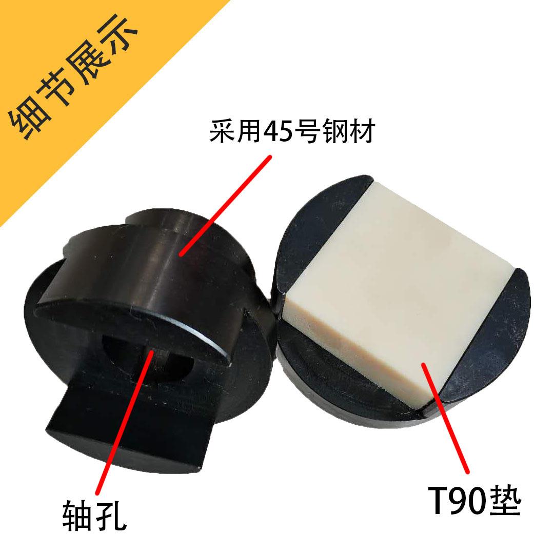 聚缘脂弹性十字滑块联轴器方45号钢材WH传动轴