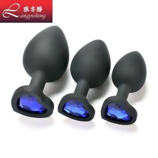 anal toys Heart silicone alternative sex adult shaped plug