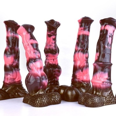 FAAK Realistic Horse Dildo Butt Plug Penis Silicone Fantasy