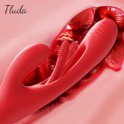 2023 Powerful Sex Toys Rabbit dildo Vibrator Adult Clitoris