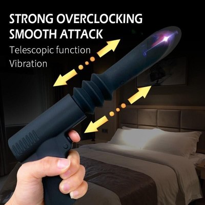 Automatic Telescopic Dildo Vibrator Sex Machine for Women