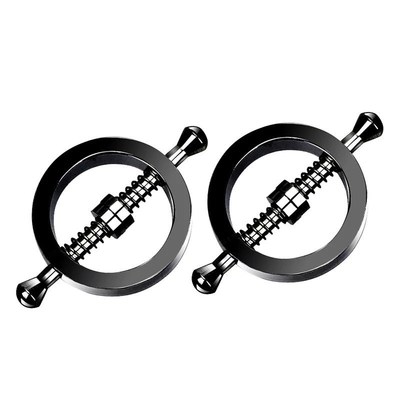 Metal nipple clips Stimulator Female breast nipple Clamps
