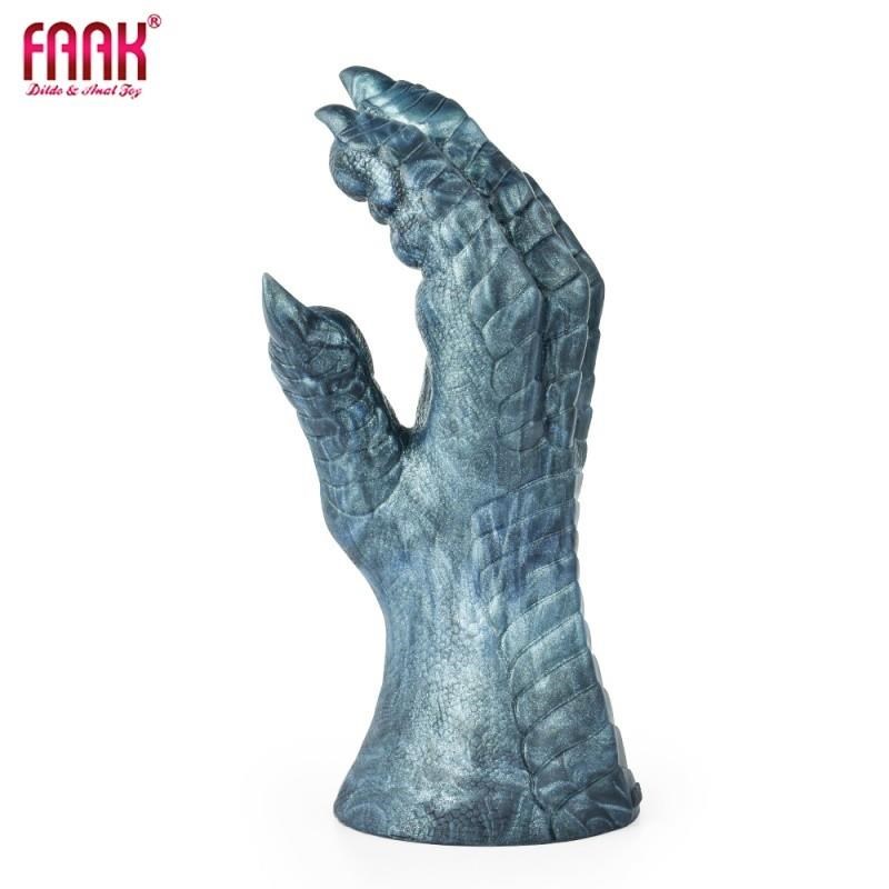 FAAK Silicone Soft Paw Dragon Claw Dildo Butt Plug Soft Sili