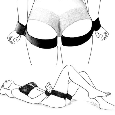 Adult Couples Erotic BDSM Bondage Restraints Slave Wrists &