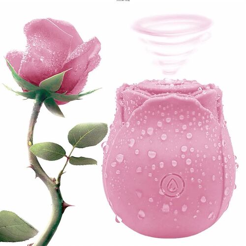 Rose Shape Intimate Good Nipple Sucker Oral Licking Vagina