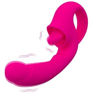 Tongue licking Vibrator Women Clitoris Stimulator Female Sex