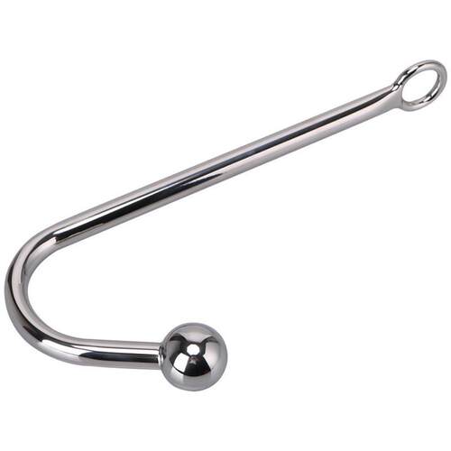 Anal Hook Metal Anal Plug With Ball Hole Butt Plug Dilator P