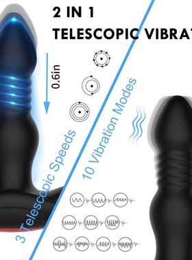 Anal Vibrator for Men Prostate Massager Wireless Remote Cont