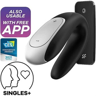 Satisfyer Double Fun Womens Masturbation Massage Shaker