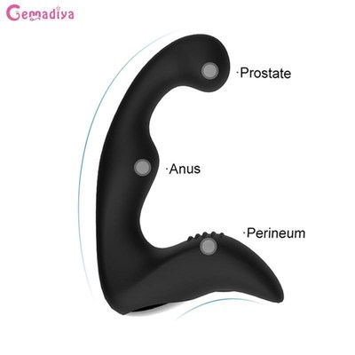 Anal Dildo Vibrator Vibrating Prostate Massager Butt Plug An