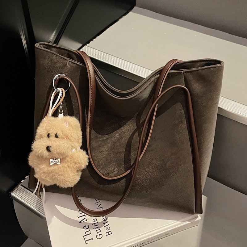 高级感复古单肩大包包女式新款时尚大容量通勤百搭手提上班托特包,箱包皮具/热销女包/男包,通用款女包,淘宝优惠券,粉丝福利购,淘宝优惠卷