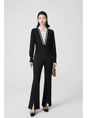 黎姿时尚百搭长裤LMOF9005-11