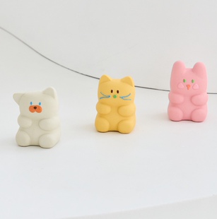 预定 韩国BENNYS可爱硅胶叫叫玩具比熊西施马尔济斯泰迪宠物致