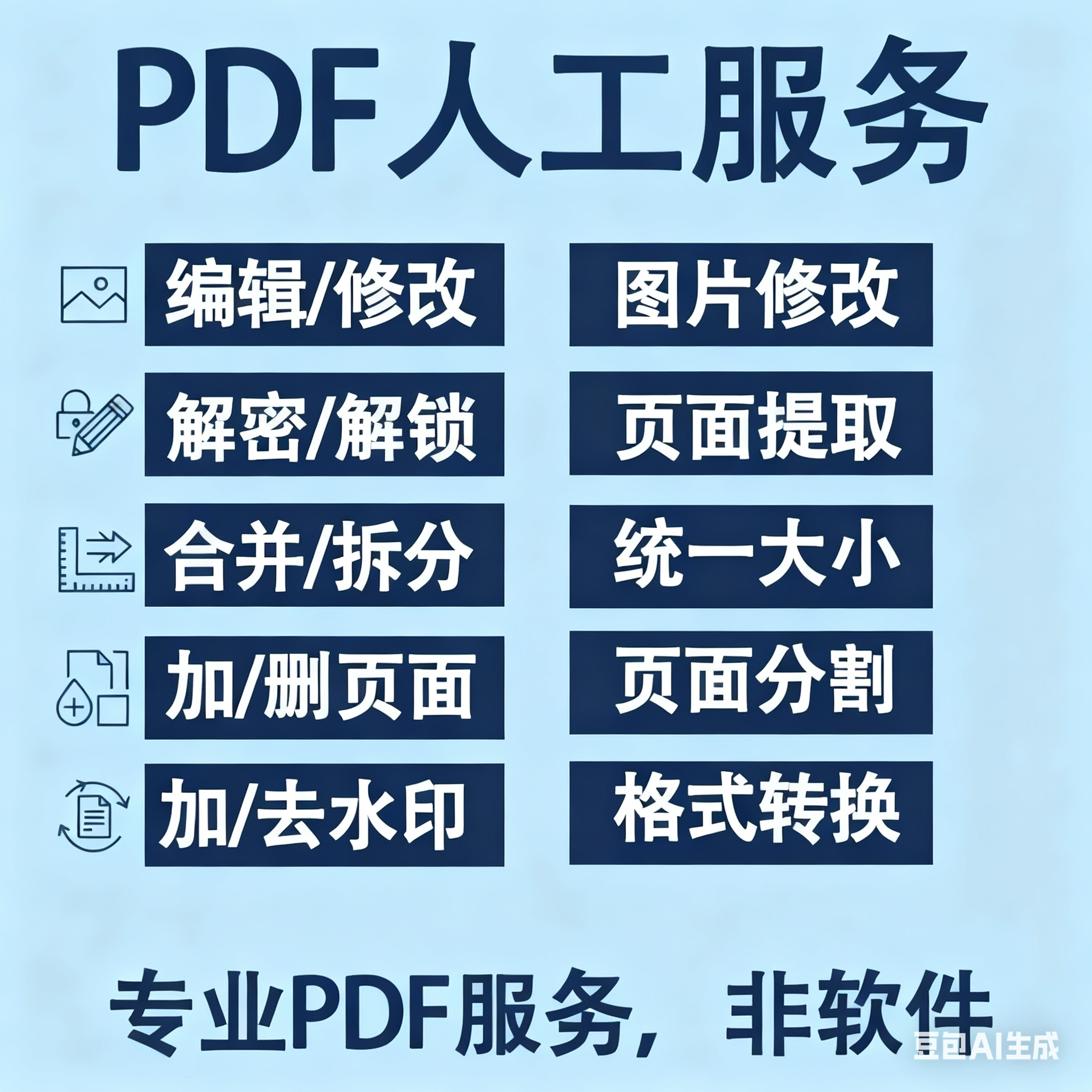 PDF解密解锁解除数字签名
