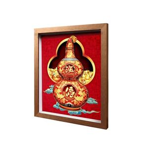 涨停板摆件股市财神到财运符招财画客厅玄关旺涨停装饰送礼物股民