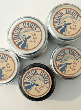 包邮美国BOOKDARTS创意高级金属书签三色轻奢超薄ins圣诞礼物