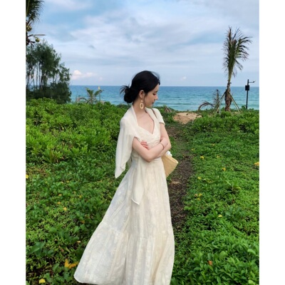 Zwinnie/詹维尼【茉莉-独家系列】莱赛尔天丝吊带连衣裙GYS202632