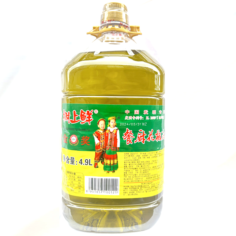 树上鲜花椒油包邮米线麻辣烫拌面火锅专用纯正麻油4.9L/400ml