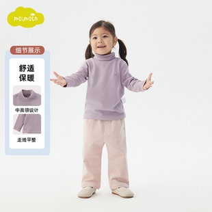 男女童圆领长袖 新款 休闲上衣 25年冬季 moimoln小云朵童装