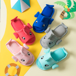 海豚儿童棉布拖鞋家用防滑软底家居鞋男宝宝四季款室内女童凉拖鞋