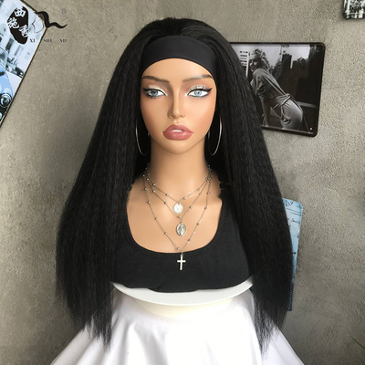 化纤高温丝非洲雅克纹绷带头套