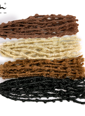 Butterfly locs crochet braids hair extension蝴蝶曲脏辫假发14