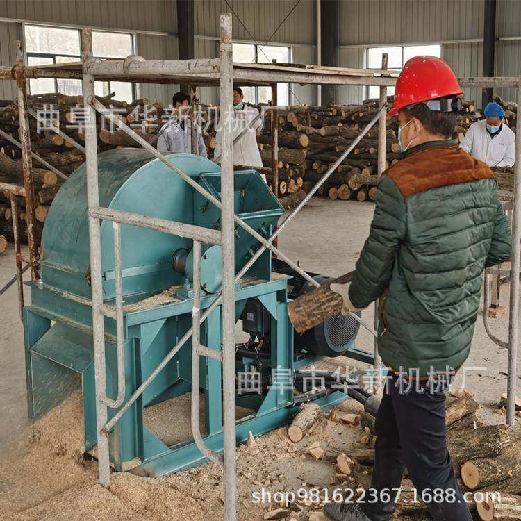 广东木糠木屑粉碎机园林绿化树枝粉碎机移动式竹子木材粉碎机