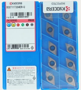 京瓷55度数控刀片DCGT070202L-F DCGT11T302ER-U DCGT11T304ER-U