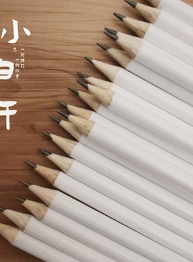 小白杆铅笔削尖酒店会议教育企业可定制;ogo文具