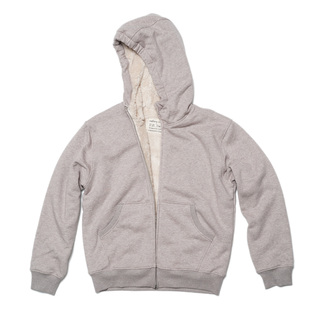 仿羊羔绒内里 for 戴帽拉链开衫 lost words 卫衣 nothing.cn男款