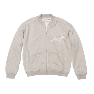 外套短卫衣 舒适棉质 over nothing.cn 棒球服风格 here 女款