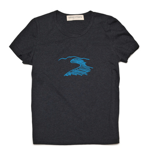 T恤 全棉短袖 基础款 向西北 多色 nothing.cn 系列0427c 女款