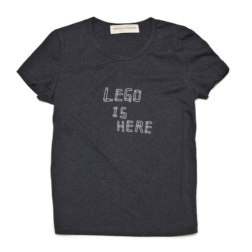 nothing.cn生活产品*leg0 is here*全棉女款短袖T恤\多色-h