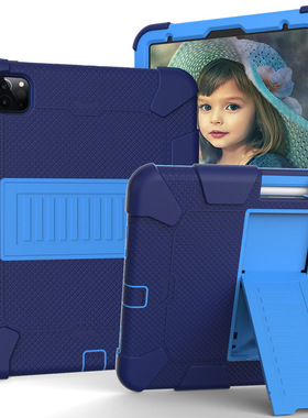 适用苹果iPad Pro 12.9 2020 Case Pencil Holder Back Cover壳