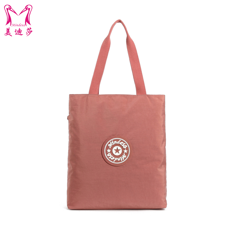 Mindesa女单肩包通勤包大容量购物袋妈咪包时尚女包轻便防泼水