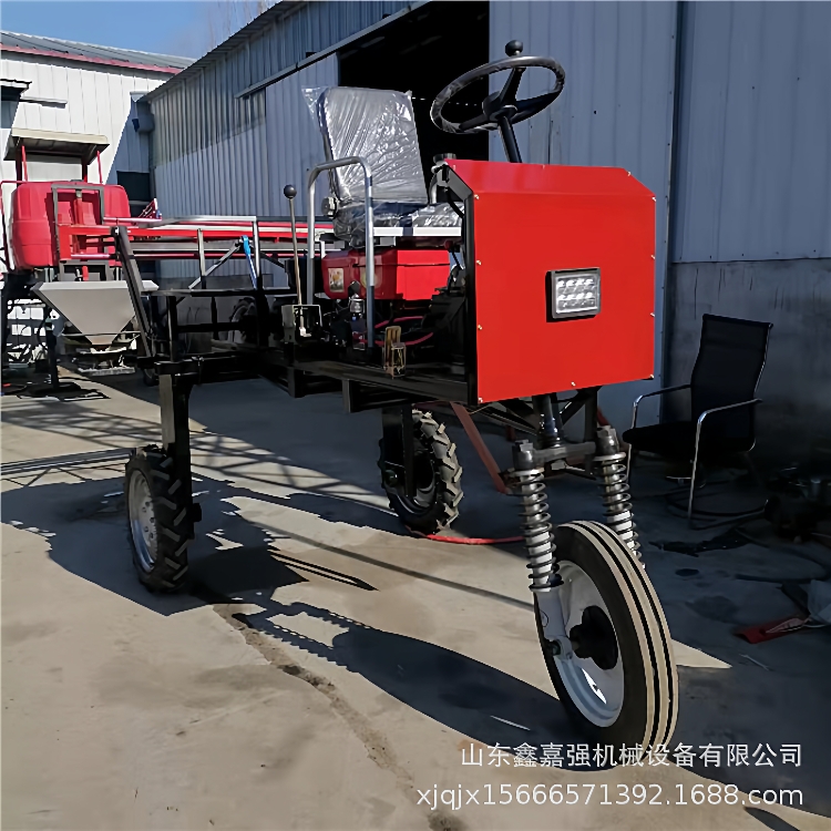 四轮打药机小麦玉米喷杆高架打药车农田自走座驾喷药机柴油喷雾机