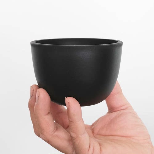 maceta 「BowlMid」Size6大号日本产进口花盆树脂盆厚款胶盆龙舌